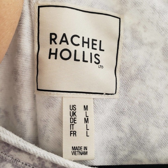 Rachel Hollis Tie Dye Pullover Knit Top Women Size Medium Long Sleeve Sweatshirt - Picture 4 of 11